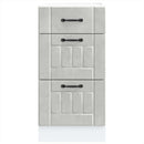 vidaXL Konyhai alsó szekrény Lucca betonszürke szerelt fa