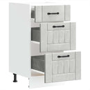 vidaXL Konyhai alsó szekrény Lucca betonszürke szerelt fa