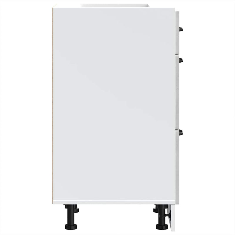 vidaXL Konyhai alsó szekrény Lucca betonszürke szerelt fa