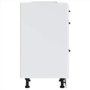 vidaXL Konyhai alsó szekrény Kalmar fehér műfa