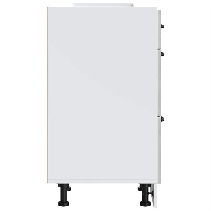 vidaXL Konyhai alapszekrény Kalmar beton szürke műfa