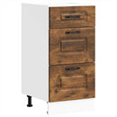 vidaXL Konyhai alapszekrény Kalmar füstölt tölgy műfa