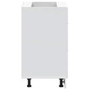 vidaXL “Lyon” konyhai alapszekrény fehér színezett fa