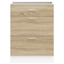 vidaXL “Lyon” konyhai alapszekrény Sonoma Oak Engineered Wood