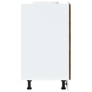 vidaXL “Lyon” konyhai alapszekrény füstölt tölgy fűrészelt fa