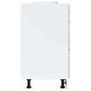 vidaXL Porto betonszürke szerelt fa konyhai alapszekrény