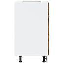 vidaXL Porto füstös tölgy színű szerelt fa konyhai alapszekrény