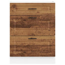 vidaXL Porto antik fa színű szerelt fa konyhai alapszekrény