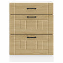 vidaXL Konyhai alsó szekrény Lucca sonoma tölgy szerelt fa