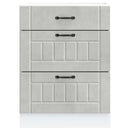 vidaXL Konyhai alsó szekrény Lucca betonszürke szerelt fa