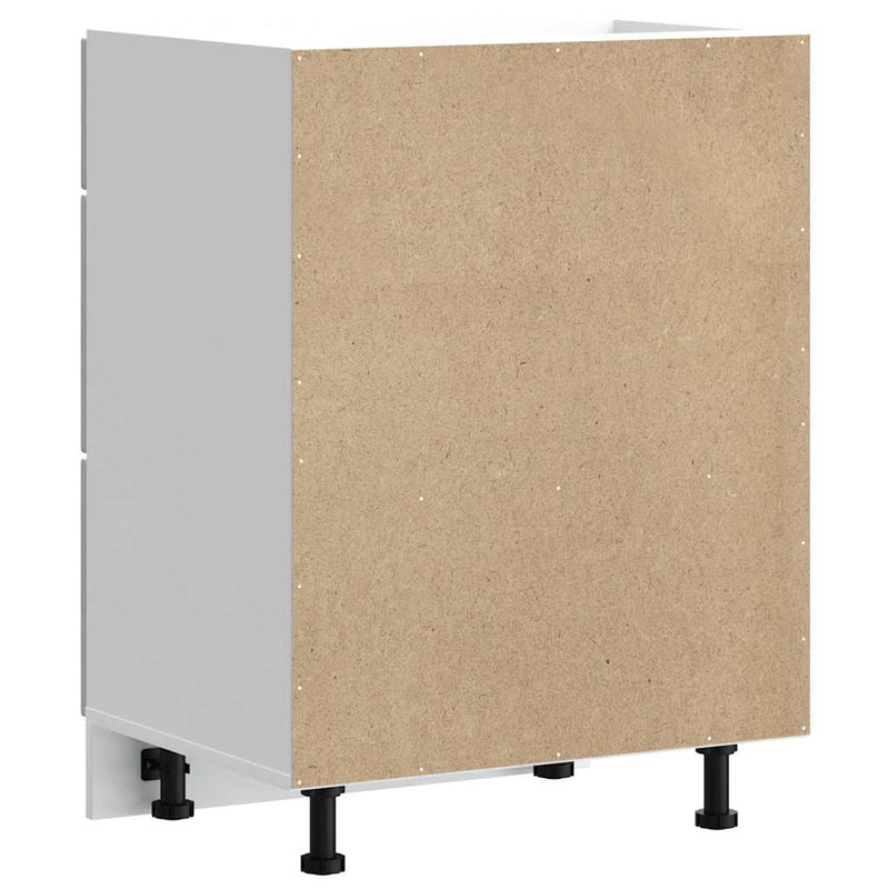 vidaXL Konyhai alsó szekrény Lucca betonszürke szerelt fa