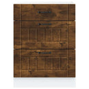 vidaXL Konyhai alsó szekrény Lucca füstölt tölgy szerelt fa