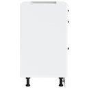 vidaXL Konyhai alsó szekrény Kalmar fehér műfa