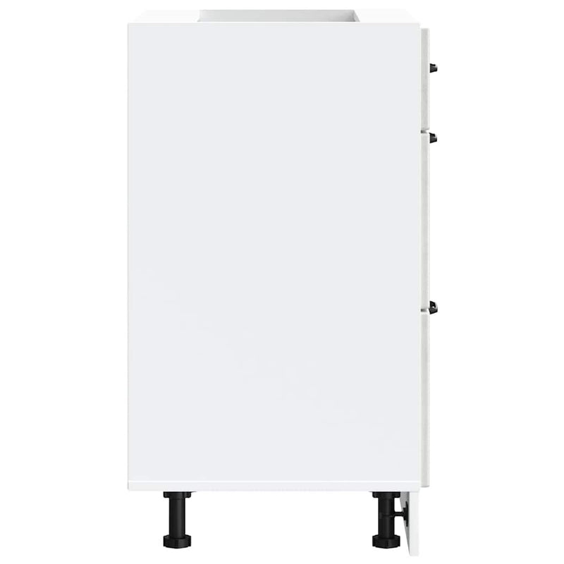 vidaXL Konyhai alapszekrény Kalmar beton szürke műfa