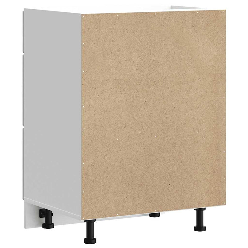 vidaXL Konyhai alapszekrény Kalmar beton szürke műfa