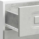 vidaXL Konyhai alapszekrény Kalmar beton szürke műfa