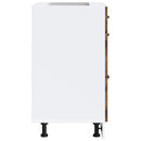 vidaXL Konyhai alapszekrény Kalmar füstölt tölgy műfa