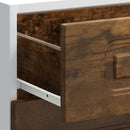 vidaXL Konyhai alapszekrény Kalmar füstölt tölgy műfa