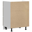 vidaXL Konyhai alapszekrény Kalmar barna tölgyfa műfa