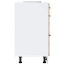 vidaXL Konyhai alapszekrény Kalmar kézműves tölgy műszaki fa