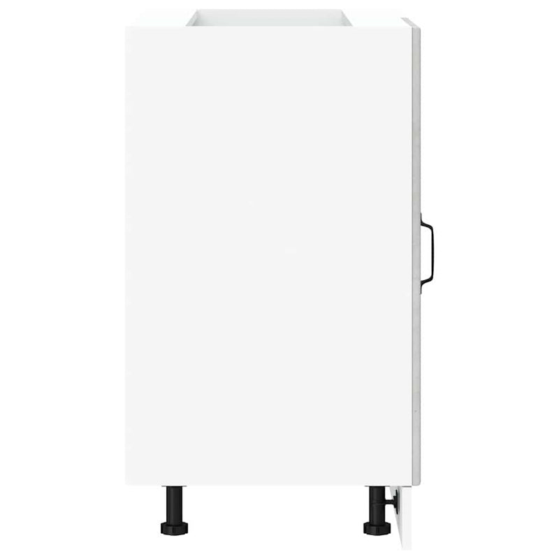 vidaXL “Lyon” mosdó alapszekrény beton szürke színű műfa