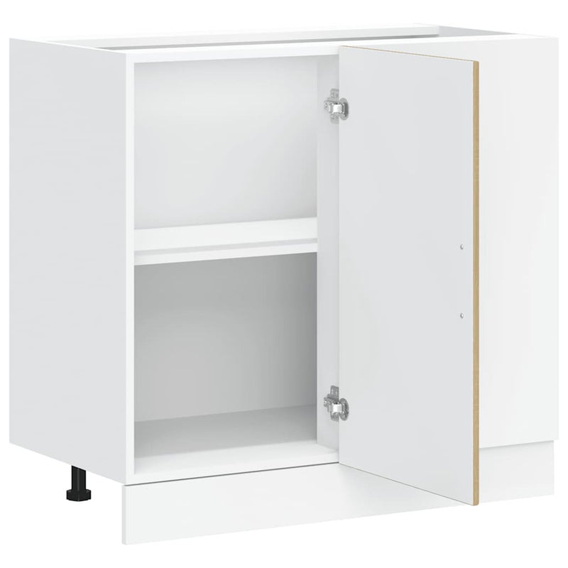 vidaXL Porto sonoma tölgy színű szerelt fa konyhai alapszekrény