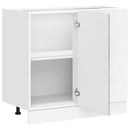 vidaXL Porto betonszürke szerelt fa konyhai alapszekrény