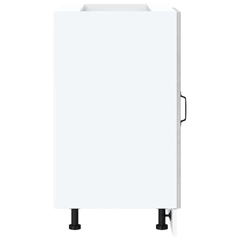 vidaXL Porto betonszürke szerelt fa konyhai alapszekrény