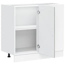 vidaXL Porto szürke sonoma színű szerelt fa konyhai alapszekrény