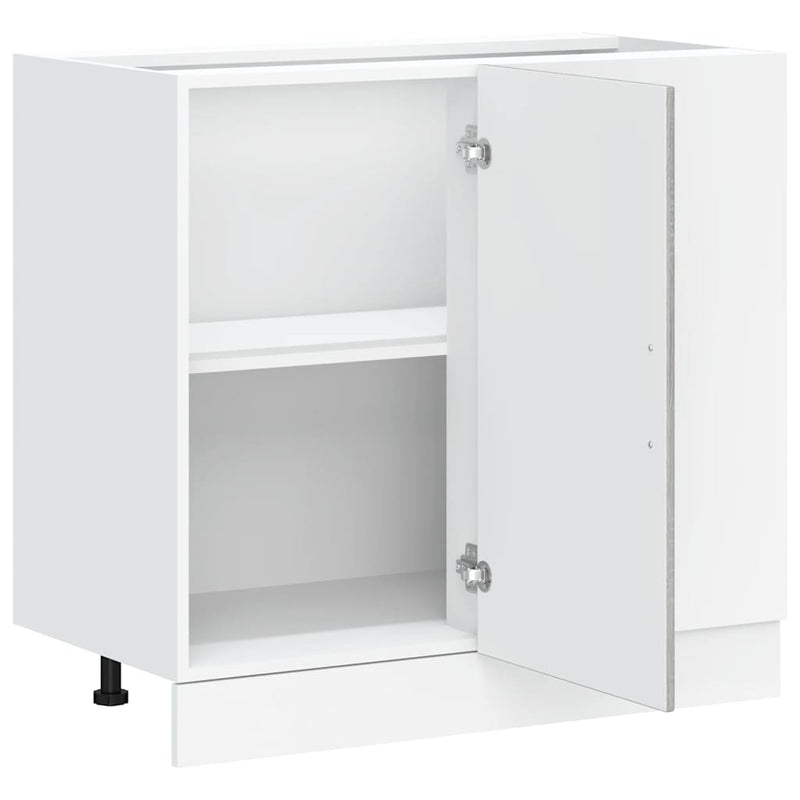 vidaXL Porto szürke sonoma színű szerelt fa konyhai alapszekrény