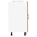 vidaXL Porto antik fa színű szerelt fa konyhai alapszekrény