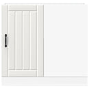 vidaXL alsó konyhaszekrény Lucca fehér szerelt fa