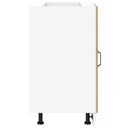 vidaXL alsó konyhaszekrény Lucca sonoma tölgy szerelt fa