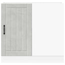 vidaXL alsó konyhaszekrény Lucca betonszürke szerelt fa