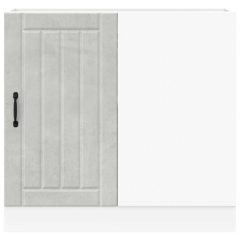 vidaXL alsó konyhaszekrény Lucca betonszürke szerelt fa