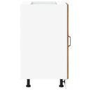 vidaXL konyhai alapszekrény Kalmar régi fából készült fűrészáru