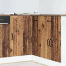 vidaXL konyhai alapszekrény Kalmar régi fából készült fűrészáru