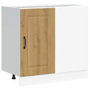 vidaXL Konyhai alapszekrény Kalmar kézműves tölgy műszaki fa