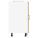 vidaXL Konyhai alapszekrény Kalmar kézműves tölgy műszaki fa