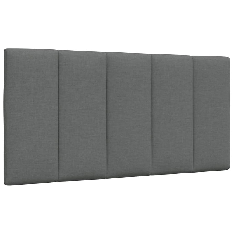 vidaXL sötétszürke szövet ágykeret matrac nélkül Hanko 100x200 cm