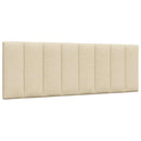 vidaXL krémszínű szövet ágykeret matrac nélkül Hanko 140 x 190 cm