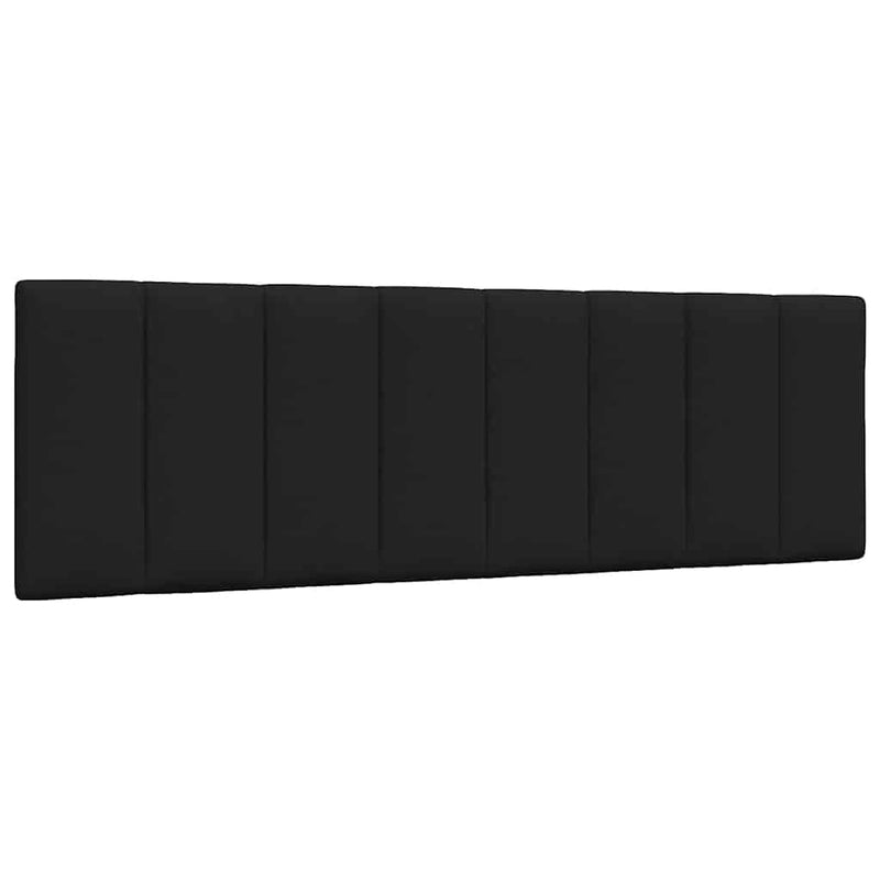 vidaXL fekete szövet ágykeret matrac nélkül Hanko 160 x 200 cm