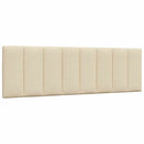 vidaXL krémszínű szövet ágykeret matrac nélkül Hanko 160 x 200 cm