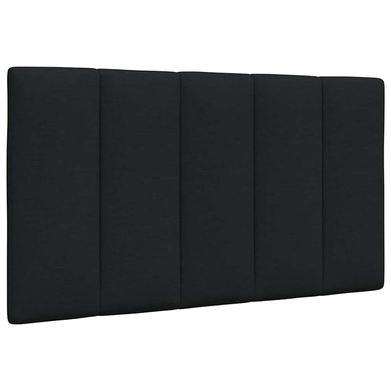vidaXL ágykeret matrac nélkül Hanko fekete 90x200 cm szövet