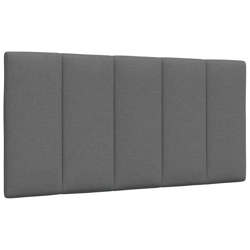 vidaXL sötétszürke szövet ágykeret matrac nélkül Hanko 100x200 cm