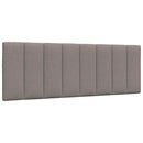 vidaXL tópszínű szövet ágykeret matrac nélkül Hanko 140 x 200 cm