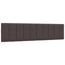 vidaXL sötétbarna szövet ágykeret matrac nélkül Hanko 200 x 200 cm