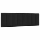 vidaXL ágy matraccal Hanko Fekete 160x200 cm szövet