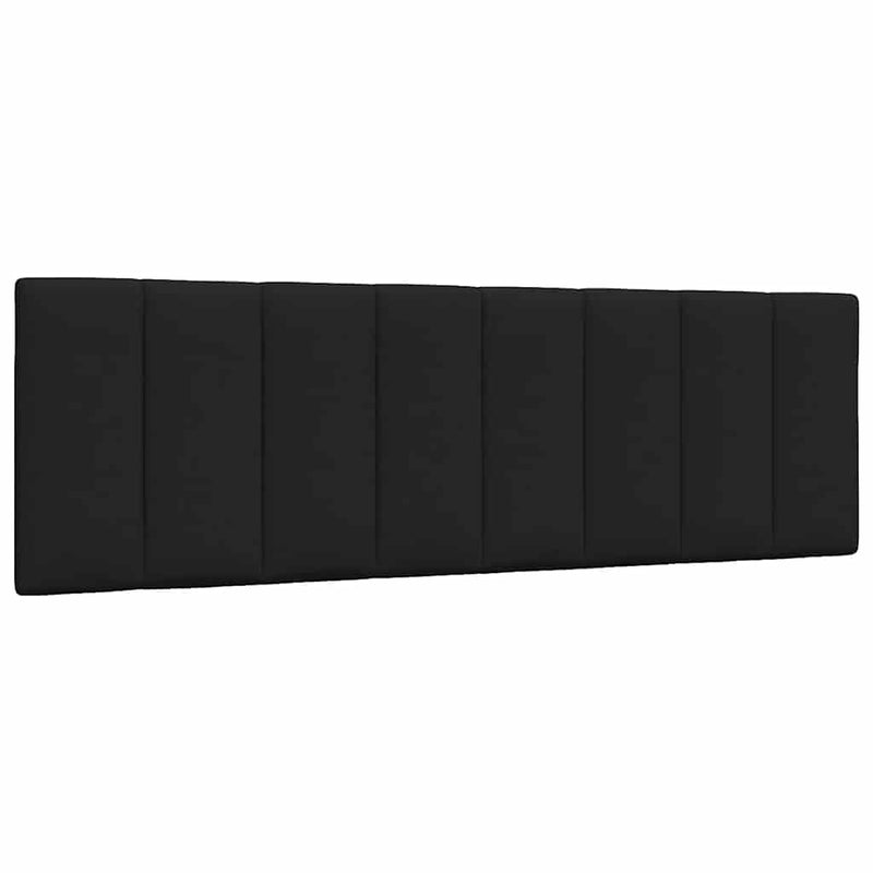 vidaXL ágy matraccal Hanko Fekete 160x200 cm szövet