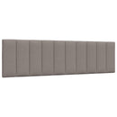 vidaXL ágy matraccal Hanko Taupe 180x200 cm szövet